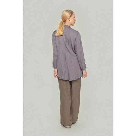 Bitte Kai Rand Lazy Linen Straight Pants Womens Size M Lagenlook Miniimalist NEW - Picture 3 of 10